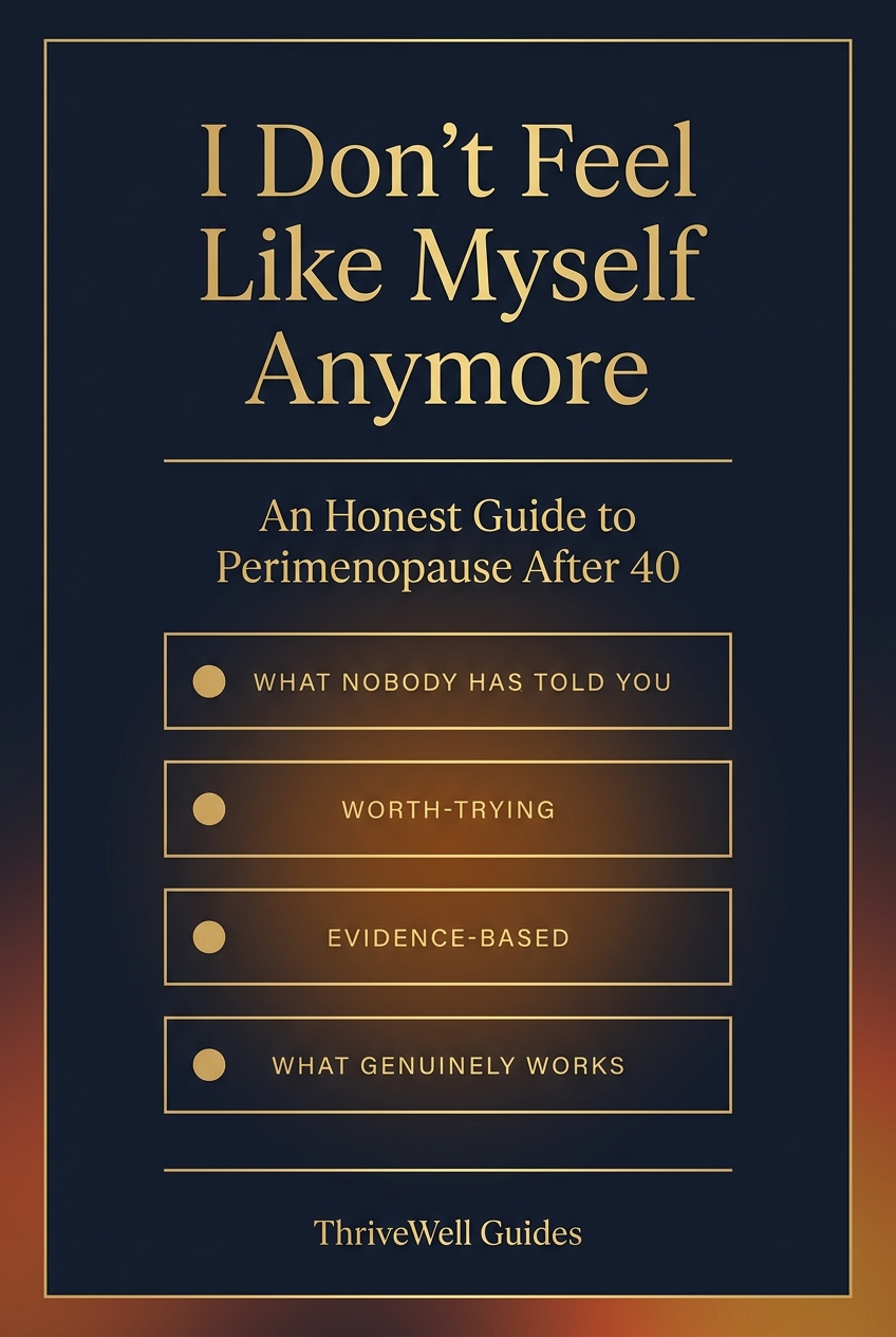 I Don't Feel Like Myself Anymore: An Honest Guide to Perimenopause After 40 Cover